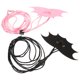 thumbnail image 1 of 2 sets lagarto tracción cuerda verde iguana pequeño ardilla correa reptiles leash, 1 of 5