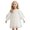 R126/White, variant on Vividxx Girls Dresses Kids Toddler Fall Dress Long Sleeve Princess Dress Fashion Birthday Party Flower Girl Dress 2-3 Years