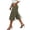 Army Green, variant on Womens Capris with Pockets Loose Fit Casual Capri Pants Dressy Lightweight Ladies Baggy Cargo Pants for Hiking Army Green,S