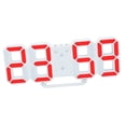 thumbnail image 4 of Reloj de pared LED con moderno Reloj con de 24 tiempo rojo Colco Reloj de pared LED digital, 4 of 8