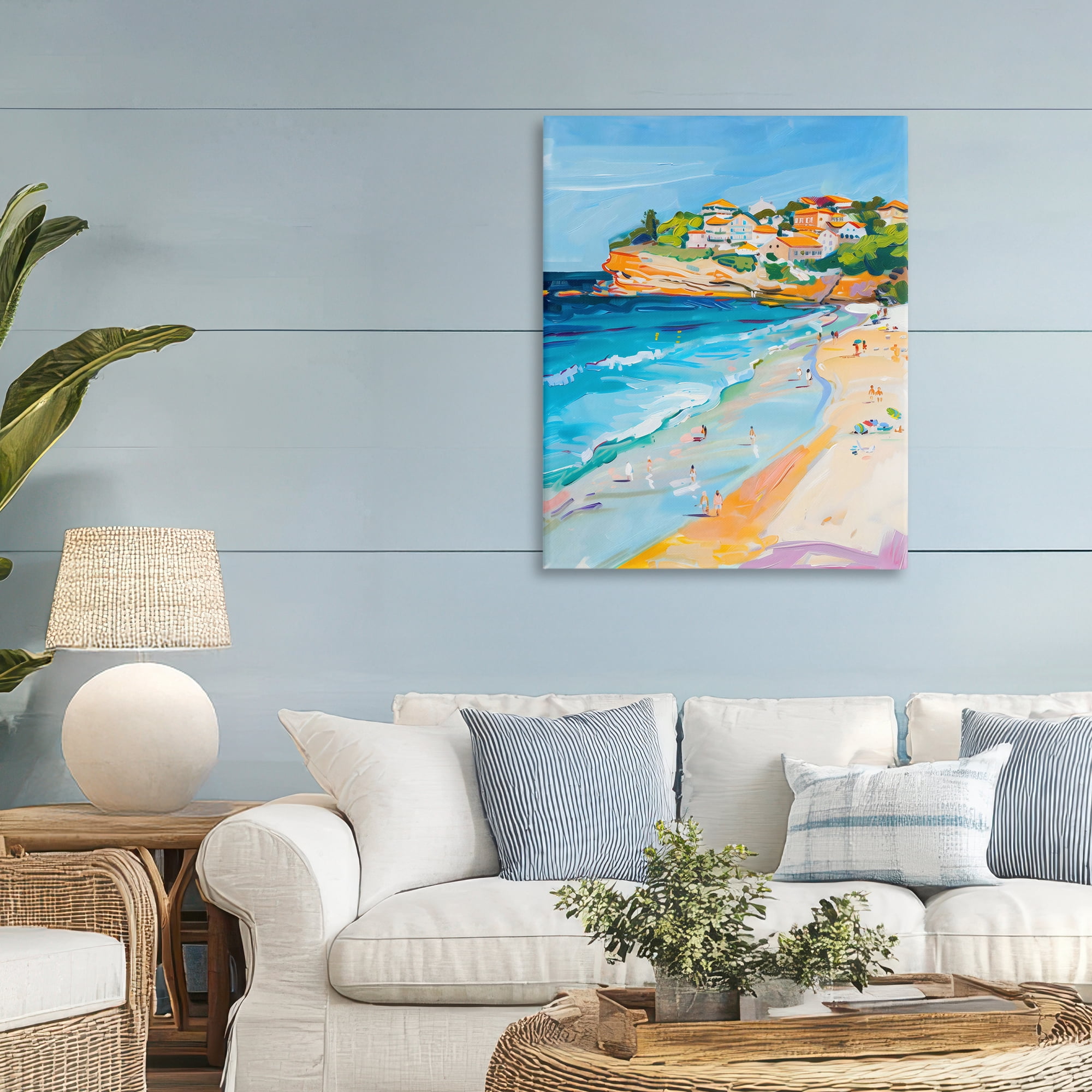Stupell Industries Bondi Beach Cove Canvas Wall Art, design by The Prints Vibe