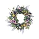 thumbnail image 3 of Corona de lavanda, corona floral artificial para puerta delantera, para interior y exterior, fiesta en casa, 3 of 9
