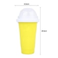 thumbnail image 3 of Squeeze Copa casera Quick Frozen Slushy Shake Ice Cream Maker (Amarillo), 3 of 8
