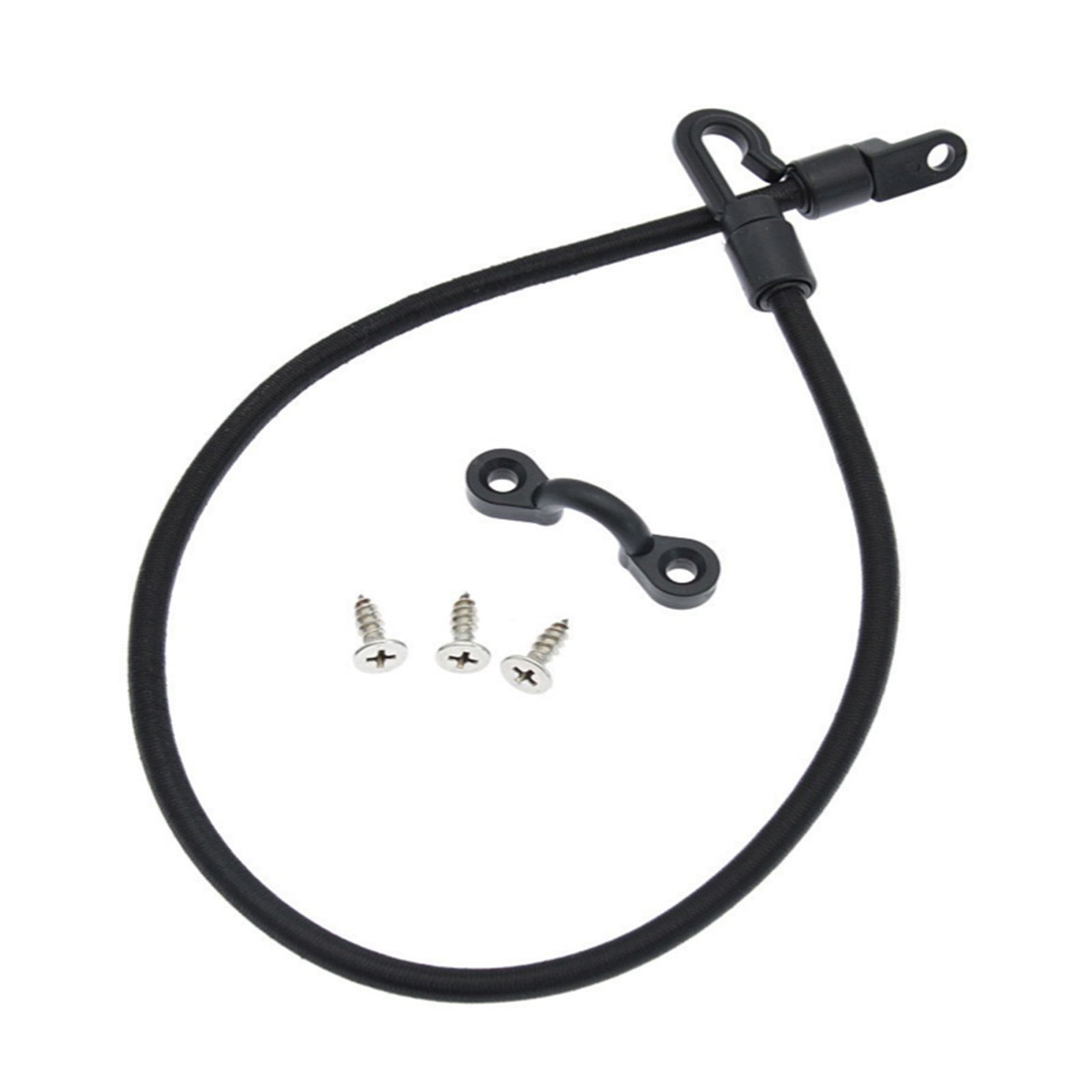 Boats Fishing Rod Tie Down Strap High Elastic Rubber Rope Hook Fixing Buckles Set For Secure Boats Mounting Enduring