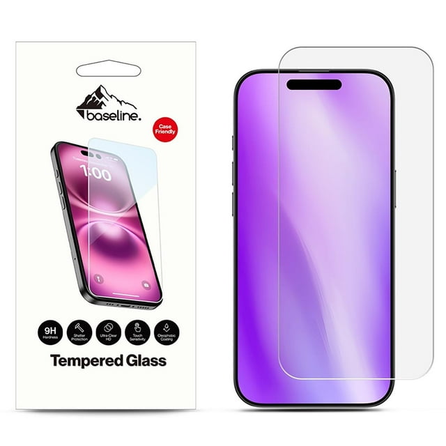 Mica Vidrio BASELINE para iPhone 17 AIR protectora de pantalla transparente