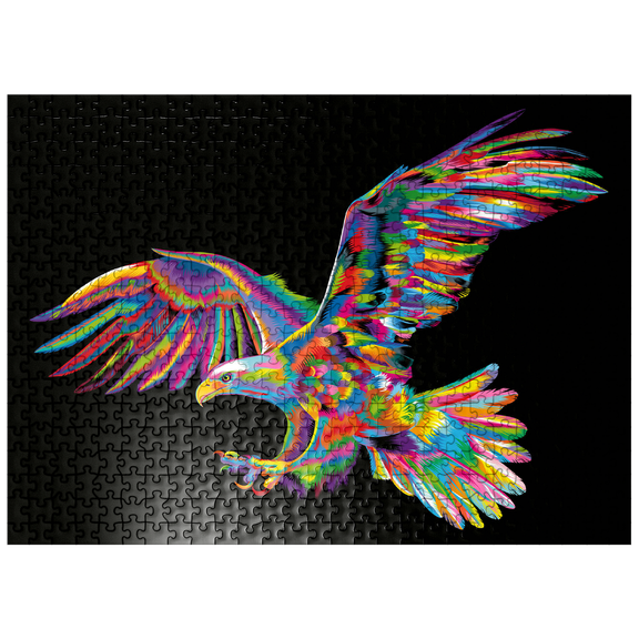 MyPuzzle - Bald Eagle - Premium 500 Piece Jigsaw Puzzle for Adults