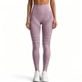 thumbnail image 5 of COMVALUE Anti Cellulite 3D Leggings Women with Resistance Bands Lifting Tummy Control Yoga Pants Purple for Size 3XL, 5 of 7
