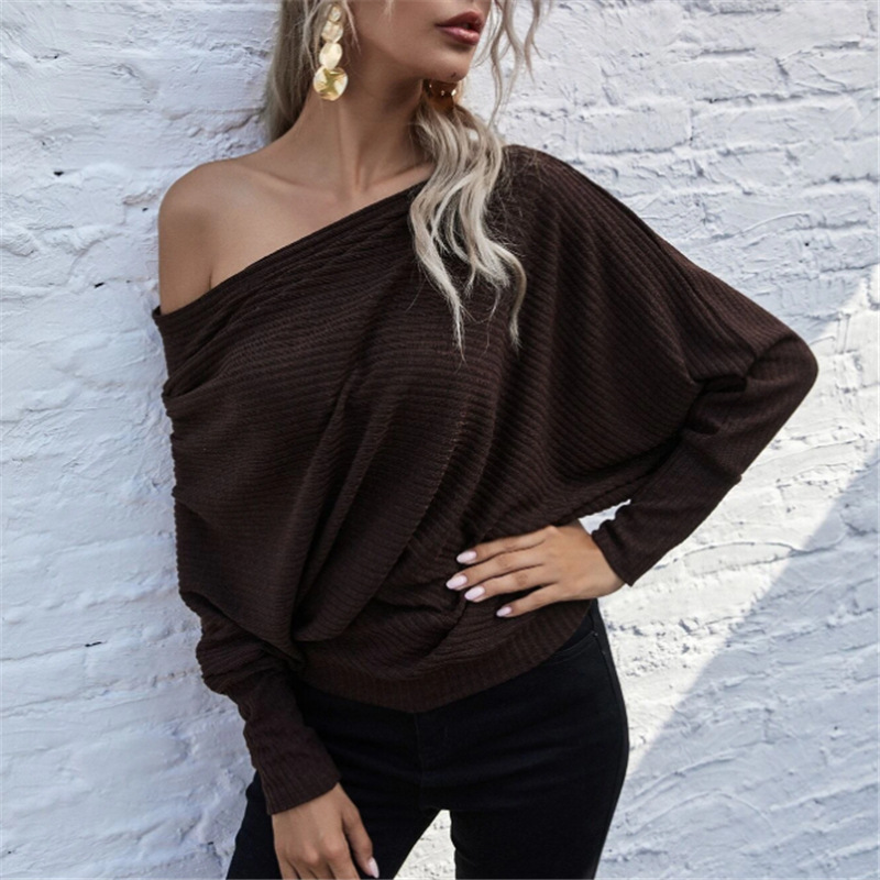 Bat Wing Sleeve Sweater - Walmart 