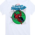 thumbnail image 3 of Marvel Spider-Man - Green Circle - Toddler And Youth Short Sleeve Graphic T-Shirt, 3 of 5