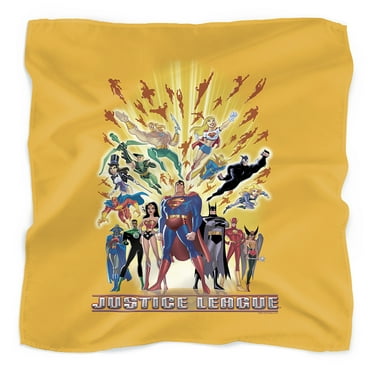 Justice League United Superheroes Bandana (21 in x 21 in)