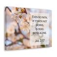 thumbnail image 2 of Scripture Walls Even So Faith Jas 2:17 Bible Verse Canvas Christian Wall Art Ready to Hang Unframed, 2 of 7