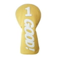 thumbnail image 3 of Funda para cabeza de golf shamjiam universal impermeable piel sintética amarillo, 3 of 8