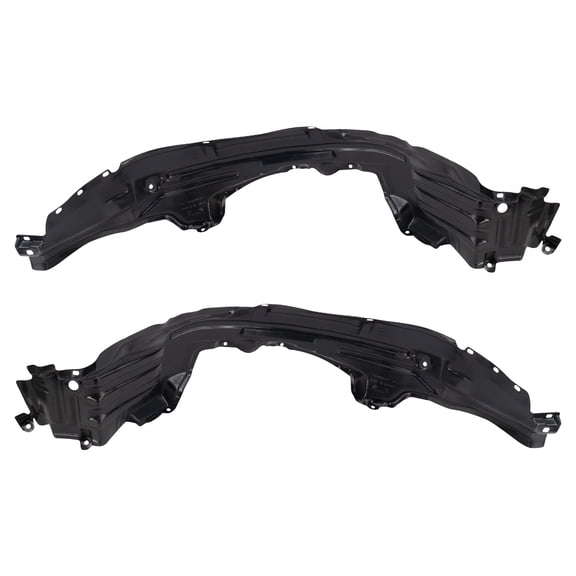 TRQ Inner Fender Liner Set Fits Select 2000-2006 Nissan Sentra NI1248106 NI1249106