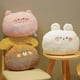 thumbnail image 4 of 35cm Kawaii Animal Plush Toys - Teddy Bear, Rabbit, Frog, Tiger, Pig, Cartoon Stuffed Soft Pillow Back Sofa Cushion for Girls and Kids, 4 of 5