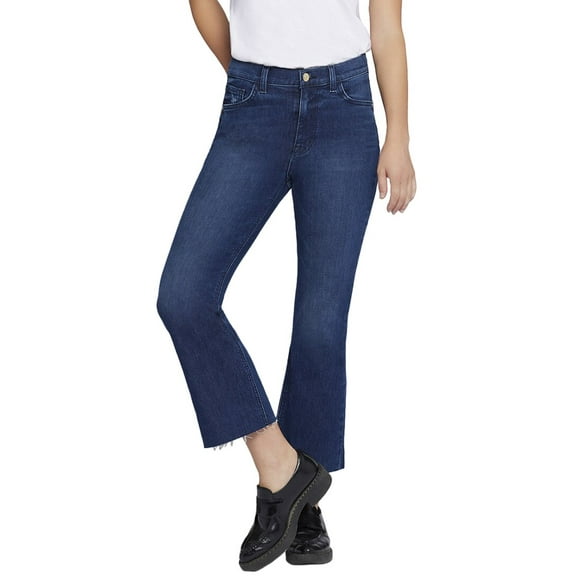CURRENT ELLIOTT womens Current/Elliott The Boulevard Zenith Wash Crop Bootcut