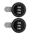 thumbnail image 2 of Cabinet Lock, Sturdy Mechanical Code Lock Durable  For Lockers For Letter Boxes For Staff Cabinets For Shoe Cabinets For Wooden Cabinets, 2 of 8