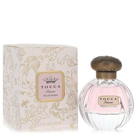 Tocca Simone by Tocca Eau De Parfum Spray 1.7 oz for Women - Brand New Name : Tocca Simone by Tocca Brand : Tocca Size : 1.7 oz Gender : Women Type : Eau De Parfum Spray 1.7 oz Tocca Simone is a light  refreshing spring and summertime fragrance that mingles fruity nuances with clean florals and amber. The opening sparkles with a tart-sweet effusion of green apple and lemon laced with lush watermelon. Shimmering floralcy defines the heart  blooming with red rose  freesia  sweet frangipani and tropical nuances of banana-toned ylang-ylang.