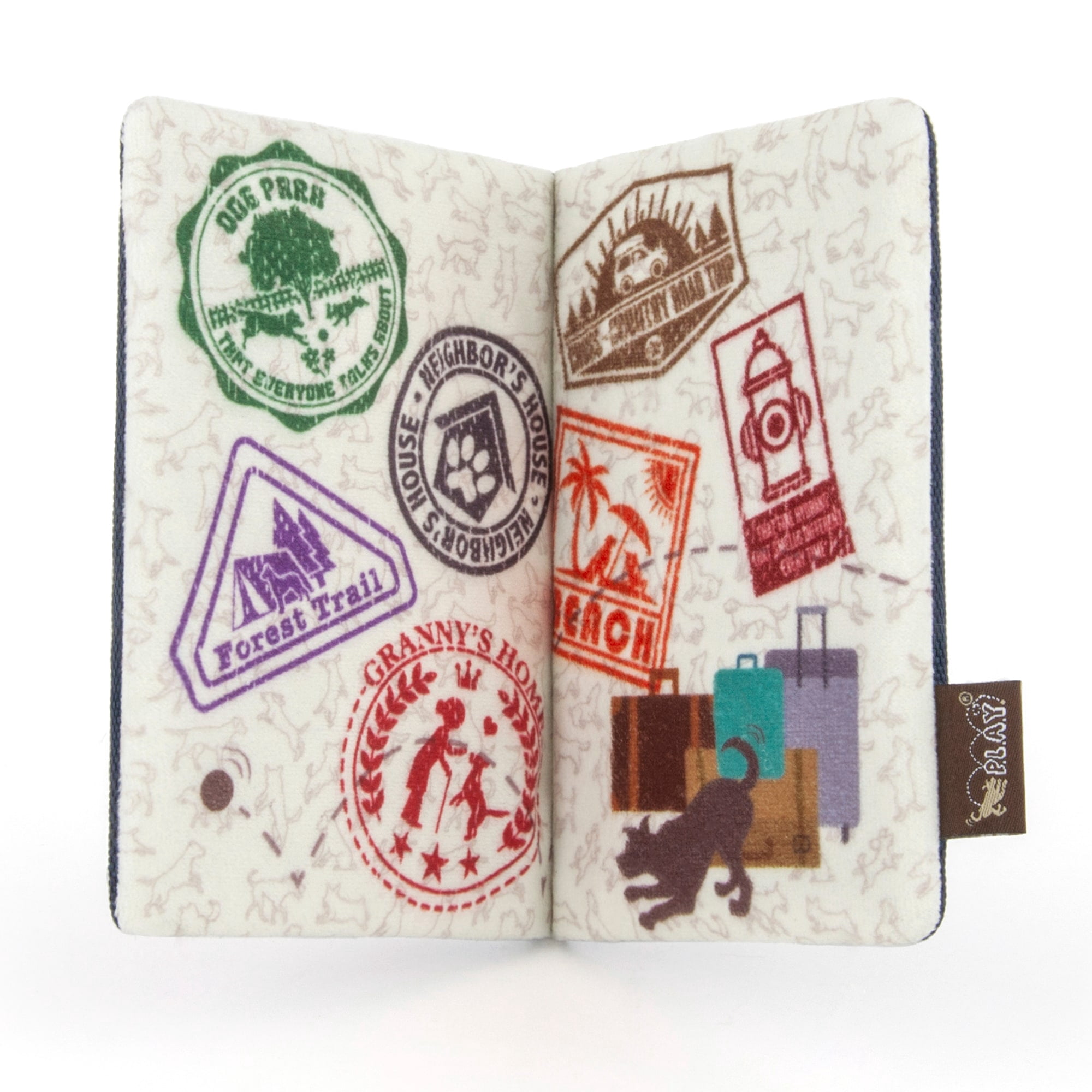 Globetrotter Collection: Pupster Passport Pet Chew Toy