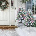 thumbnail image 6 of Clode Prelit Planter Bushes Artificial Christmas Filler with Lighted Prelit Planter Christmas Trees Greenery 2025 Prelit Planter Bushes Outdoor Papyrus Easter Cards, 6 of 9