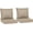 Beige, variant on ZOPan Outdoor Chair Cushions Set of 2, Fade Resistant, 24 x 24 in Deep Seat, Patio Cushions for Chair, Sofa, and Outdoor Furniture, Blue
