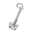 thumbnail image 3 of Llavero con forma de columna vertebral humana en miniatura, modelo de columna vertebral humana de PVC, llavero con colgante para billetera. Blanco, 3 of 8