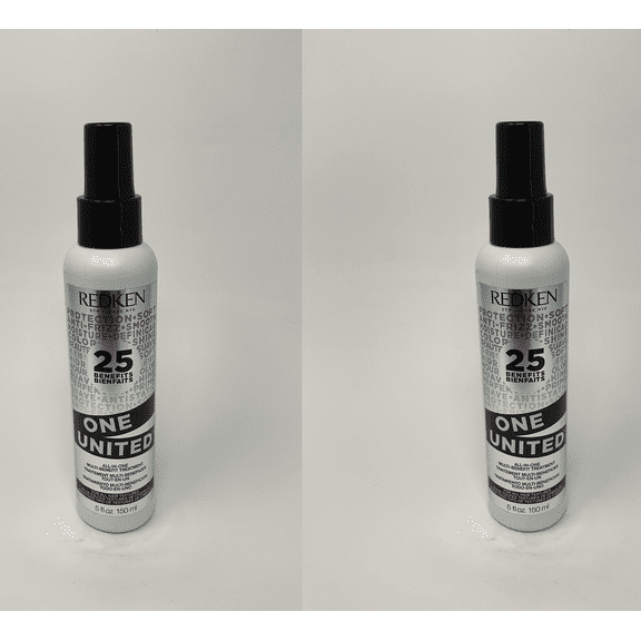 Redken One United 25 Benefits Mult-benefit Hair Treatment 5 oz (PACK OF 2)