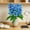 Blue, variant on Bxaolu 18 Heads Artifical Lily Flowers 1Pcs Easter Lily Artificial Flowers Faux Stargazer Lilies Flower Arrangement Bouquets Fake Lilies Stem for Indoor Home Decor Table Office Party Decoration