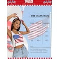 thumbnail image 3 of ASKETAM Crop Tank Tops Women's Sexy American Flag 4th of July Sleeveless Tee Tops (M), 3 of 5