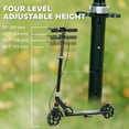 thumbnail image 4 of Qaba Trottinette pour Enfants de 3 à 8 Ans, Trottinettes à Pousser Réglables avec Roues Lumineuses, 4 of 10