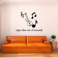 thumbnail image 2 of Spanish Wall Decals for Boys Bedroom - Carpe diem vive el momento Moments Quote in Spanish Home Wall Sticker - Size: 10 In x 7 In, 2 of 5