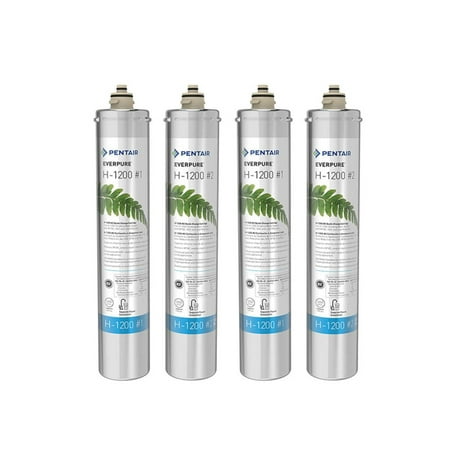 everpure cartridge sink dual replacement filter pack 1200 under water