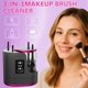 thumbnail image 2 of Limpiador eléctrico de brochas de maquillaje ATIDIE 3 en 1 con secador, color gris, 2 of 7