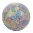 thumbnail image 2 of Balón de fútbol reflectante que brilla intensamente balón de fútbol PU para juegos nocturnos ANGGREK Otros, 2 of 8