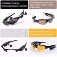 thumbnail image 3 of Lentes De Sol Bluetooth Manos Libres Audifonos Inalambricos NEGRO, 3 of 5
