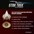 thumbnail image 3 of FAMETEK Star Trek Next Generation Bluetooth Communicator Badge 2026 Edition - TNG Bluetooth ComBadge with Chirp Sound Effects, Microphone & Speaker – Star Trek Memorabilia, Gifts and Collectibles, 3 of 7