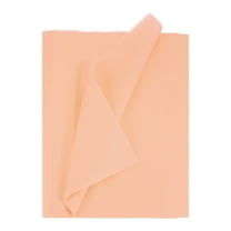 Uxcell 24 Sheets Tissue Paper 14" x 20", Tissue Paper for Gift Bags Tissue Paper Light Orange for Gift Wrapping