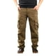 thumbnail image 2 of Pantalones largos, pantalones tácticos, pantalones softshell para hombre, resistentes al viento y al agua, pantalones de escalada de polar grueso y cálido, pantalones de trabajo, pantalones para hombr, 2 of 8