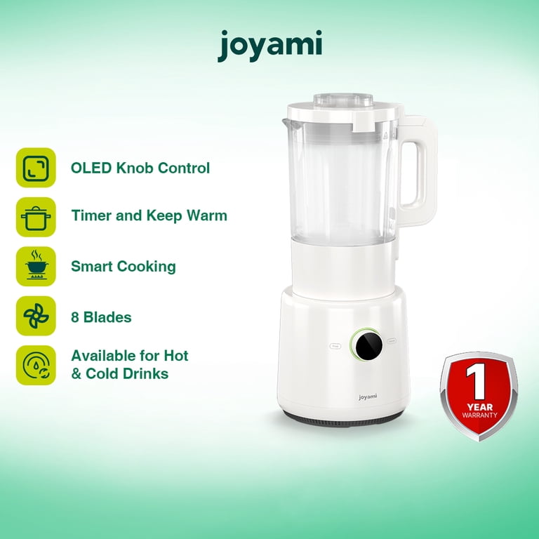 JOYAMI Countertop Food Blender, Hot Soup Maker, Mijia App Control