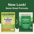 thumbnail image 3 of Spring Valley Extra Strength Age 50+ Probiotic with Prebiotic Dietary Supplement Delayed Release Vegetarian Capsules for Digestive Health, 30 Count, 3 of 11