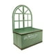 thumbnail image 1 of Maceta de pared de metal elegante, soporte para flores, maceta decorativa de hierro creativa para Verde, 1 of 9