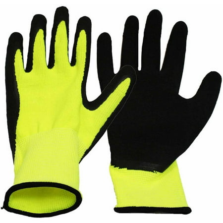 - Boss Gloves Large Neon Work Gloves