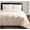 Ivory, variant on Cloud Fino Soft Luxurious 3-Piece Pinch Pleated Pintuck Decorative 100% Egyptian Cotton 500 TC Duvet Set with Zipper (Set Include 1 Pinch Duvet Cover & 2 Pinch Pillowshams)