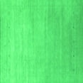 thumbnail image 1 of Ahgly Company Indoor Square Abstract Green Contemporary Area Rugs, 7' Square, 1 of 1