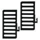 thumbnail image 4 of ColoMX Divisor organizador de zapatos para armario, 2 uds., armarios para zapatos de entrada de plástico, divisor de estantes para armario, ideal para mantener los zapatos organizados y estables, 4 of 7