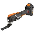 thumbnail image 1 of Multiherramienta Oscilante WORX WX696L Power Share para Cortar Lijar Raspar Madera Metal Plástico con Batería 20 V Inalámbrica Negro y Anaranjado WORX WX696L, 1 of 2
