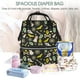 thumbnail image 5 of Disketp cartoon Skull spider web Mochila de Pañales de Gran Capacidad con Múltiples Bolsillos, Mochila de Viaje Multifuncional para Bebé, Unisex, Moderna y Resistente, 5 of 6