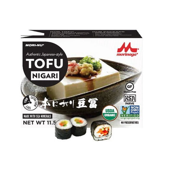 Mori-Nu Shelf Stable Silken Organic Nigari Tofu, 11.5 oz Box