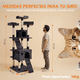 thumbnail image 5 of Torre Árbol Rascador Multinivel Poli Pets con Escalera Gris, 5 of 7