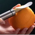 thumbnail image 1 of ¡Oferta! Herramienta para pelar pomelos, naranjas, limones y pomelos (23,2 x 4 cm). Abre la herramienta para frutas. Pelador de pomelos de acero inoxidable. Cuchillo para naranjas., 1 of 5