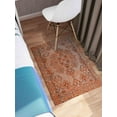 thumbnail image 5 of Nursery Rugs, Cool Rug, Chenille Printed Design Rug, Non-Slip Carpet Rugs, Step Rug, Orange Rug, Chenille Printed Stye Rugs, Turkish Rugs, Office Decor Rug, 3.3'x5' - 100x150 cm, 5 of 8